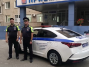 Сотрудники ГАИ помогли женщине быстрее добраться в больницу.