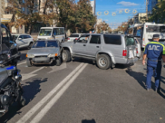 Такое вот ДТП на улице Кирова.