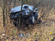 Водитель авто пострадал в аварии.