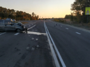 Водитель этого авто погибла.
