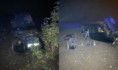 Последствия аварии с иномаркой.