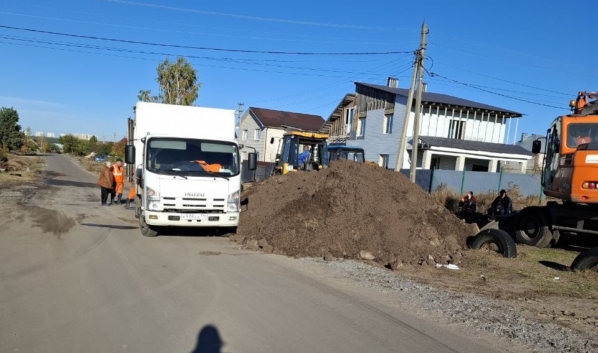 Вода больше не бежит по району.