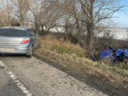 В аварии погиб один человек.