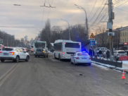 Место аварии.