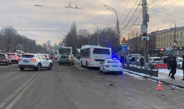 Место аварии.