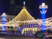 Праздничная площадь Ленина.