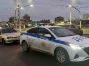 ГАИшники поймали нарушителя.