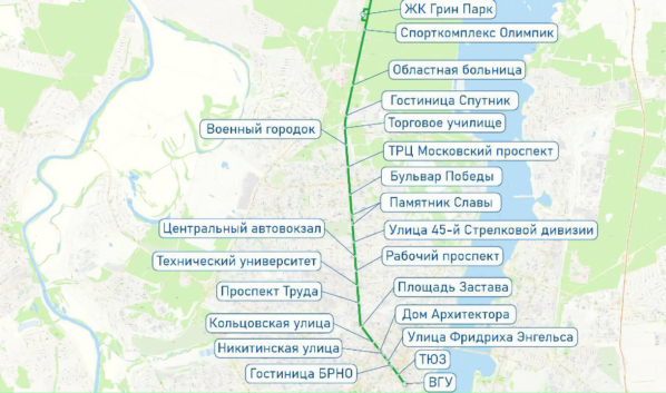 Так будет ходить новый автобус.