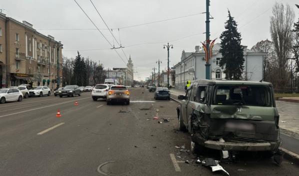 Авария на проспекте Революции.