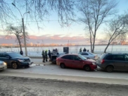 Авария на набережной.