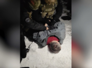 Задержание подозреваемых.