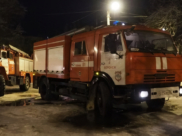 Пожарная машина.