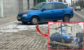 Машину эвакуировали.