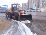 Уборка города.