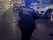 На месте преступления.