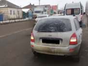 Машина сбила женщину.