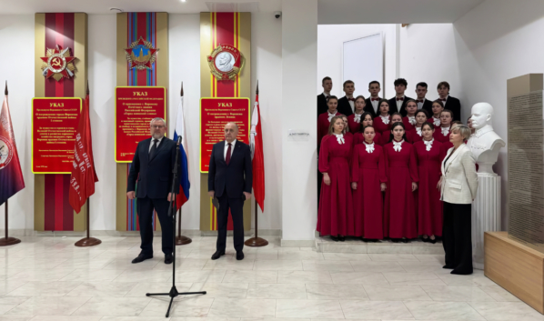 Торжественное открытие передвижной выставки «Мы наследники Победы! Помним, гордимся!»