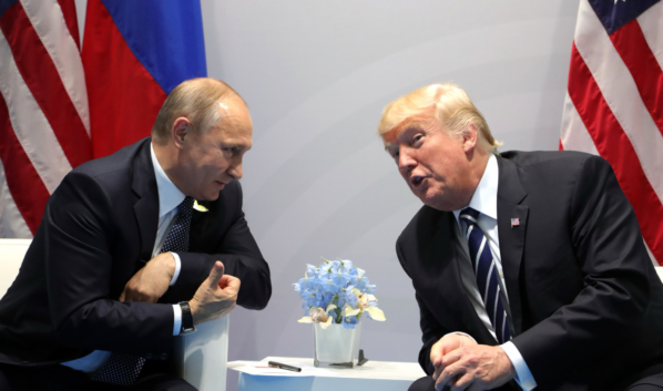 Владимир Путин и Дональд Трамп.