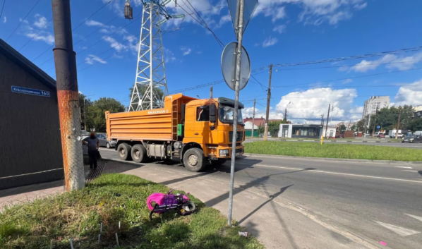 На месте происшествия.