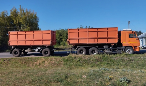 На месте аварии.