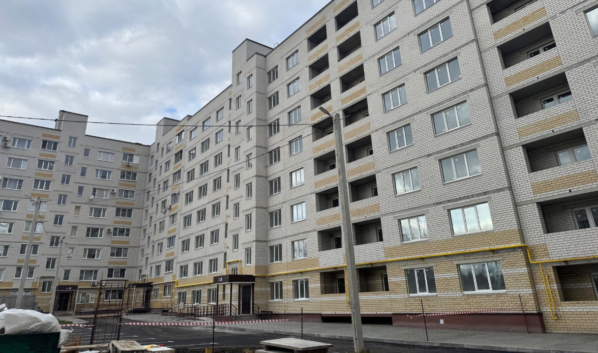 Дом наконец достроили.