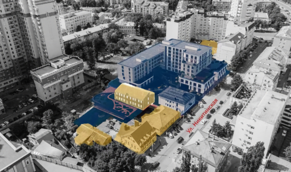 Улица Никитинская на участка от Куколкина до улицы 9 Января.