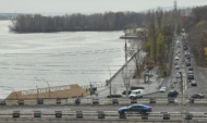 Петровская набережная в Воронеже.
