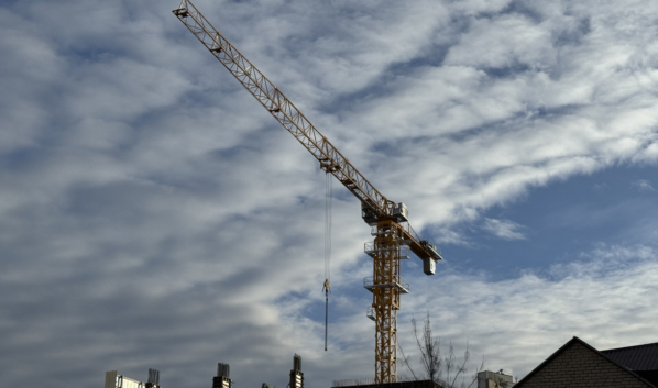 Новостройка в Воронеже.