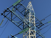 Линии электропередачи.