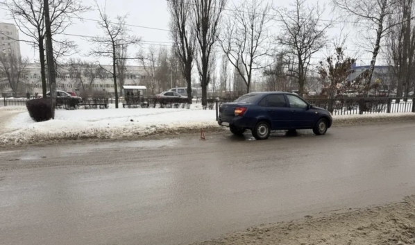 На месте аварии.