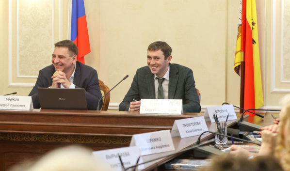 Сергей Петрин и Андрей Марков.