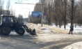 Уборка в городе.