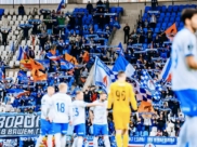 После игры.