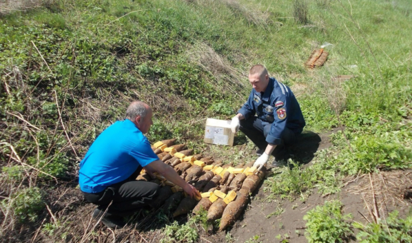 Боеприпасы уничтожены.