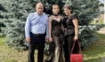 Дарья Бокова с родителями.