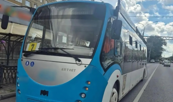 На месте аварии.