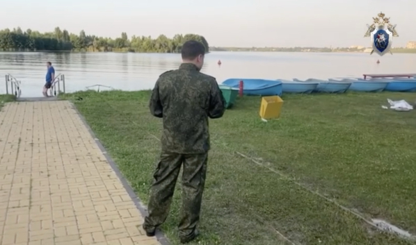 На месте трагедии.