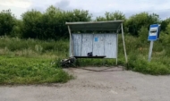 На месте аварии.