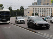Транспортные потоки разделяют в Воронеже.