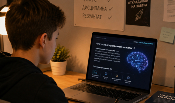 Обучение работе с ИИ.