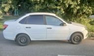 На месте аварии.