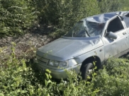 На месте аварии.