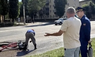 На месте проведения работ.