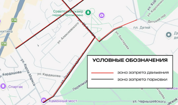 Схема движения.