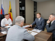 Александр Пешиков провел рабочую встречу.
