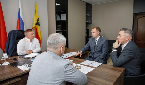 Александр Пешиков провел рабочую встречу.