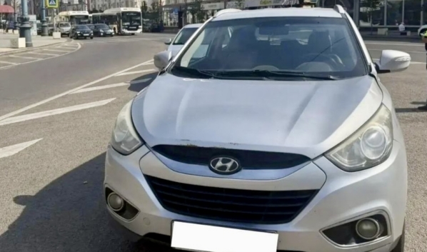 Авто должника.