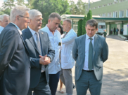 Александр Гусев посетил больницу скорой медицинской помощи №10.