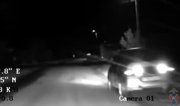 Авто нарушителя.