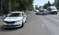 На месте аварии.